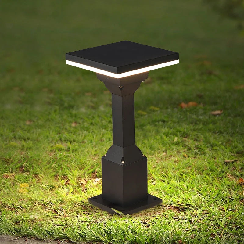 2022 customization column light waterproof lawn lamp courtyard outdoor floor landscape lamp LED Pillar lamp