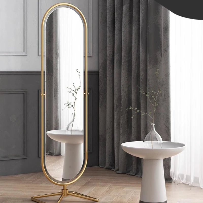 miroir de vanité de luxe grand format pour décoration intérieure