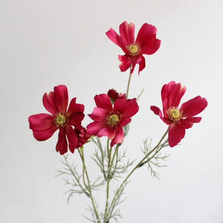 fleur artificielle marguerite blanche pour décorations et cadeaux