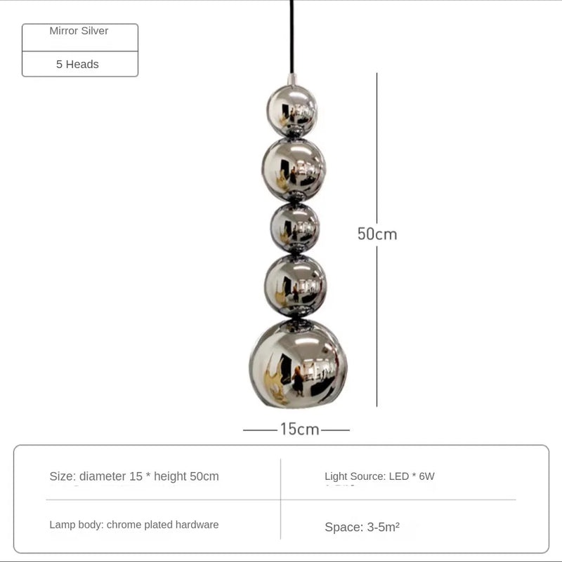 lustre LED bauhaus grand et luxueux pour décoration intérieure