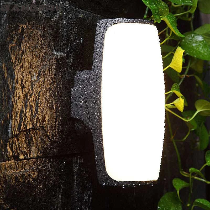 applique murale led étanche en aluminium pour jardin