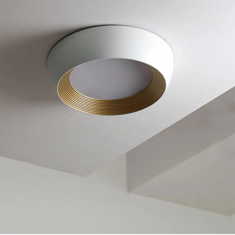 plafonnier italien minimaliste motif vortex design haut de gamme led moderne