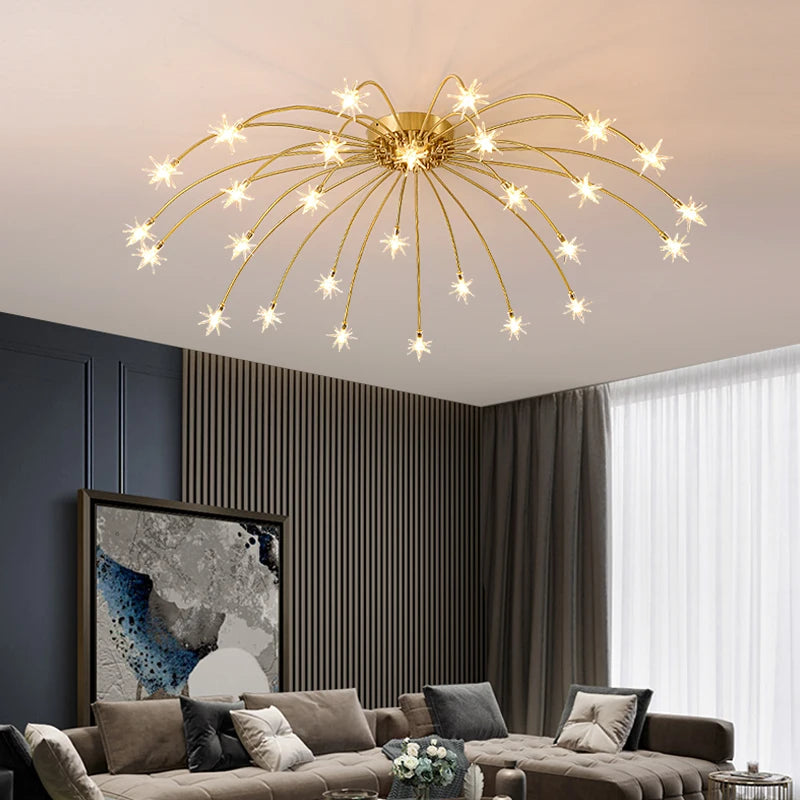 lustre moderne design minimaliste nordique éclairage créatif en led