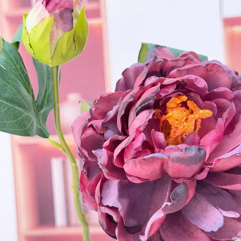 fleurs artificielles en soie pour décoration de fête