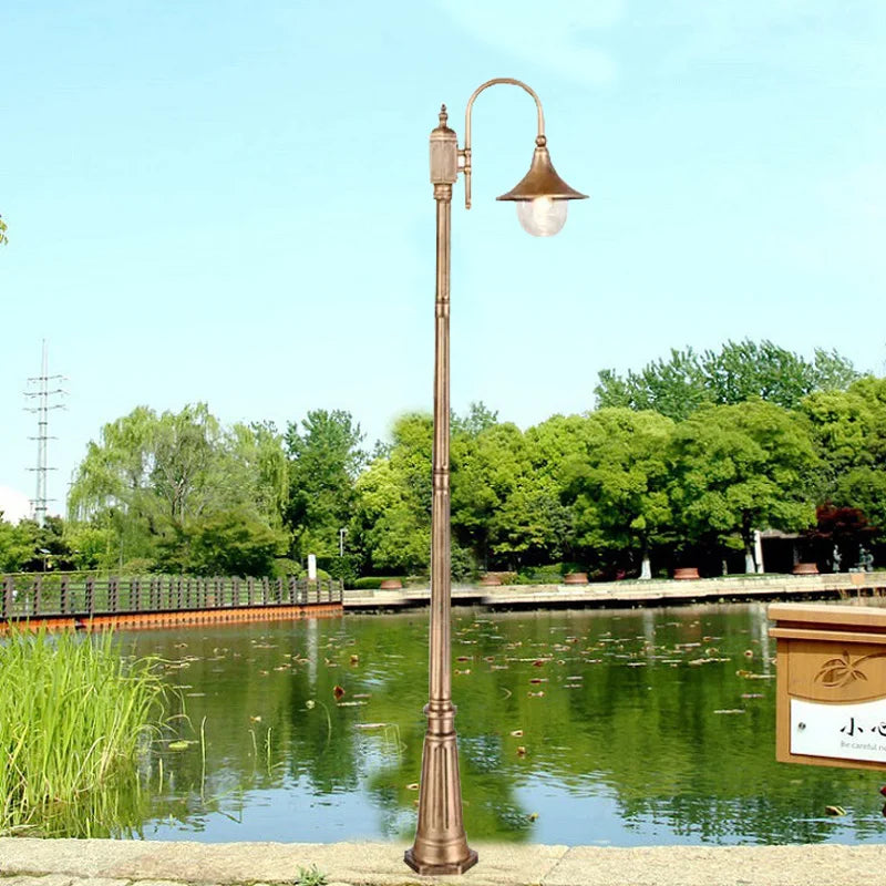 lampadaire extérieur imperméable pour jardin et terrasse