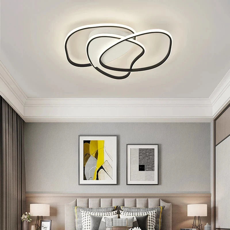 plafonnier led moderne design créatif pour intérieur décoratif