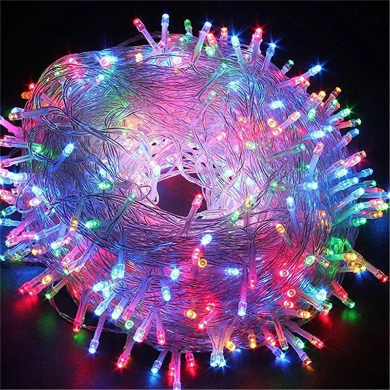 guirlande lumineuse led pour décoration intérieur extérieur festive