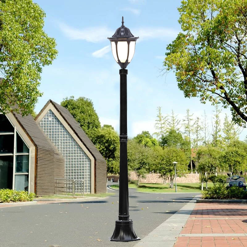 (≈1.8MM) European Garden Lamp Lawn Lamp Outdoor Street Lamp Waterproof Landscape Lamp Garden Villa High Pole Lamp