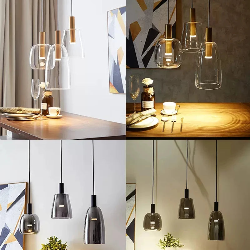 lustre suspension led luxe déco nordique luminaires modernes