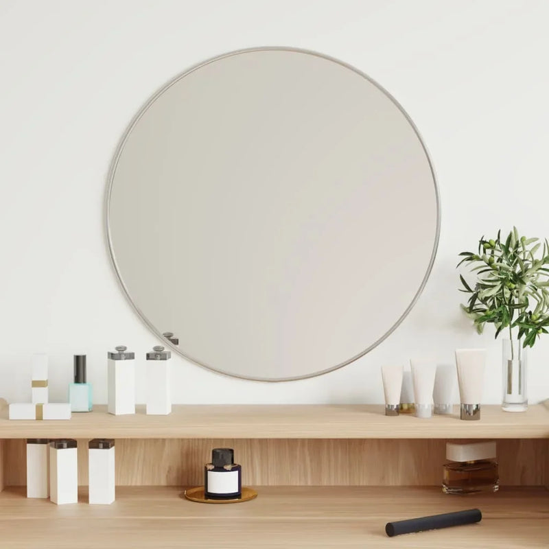 miroir mural rond décoratif pour un intérieur élégant