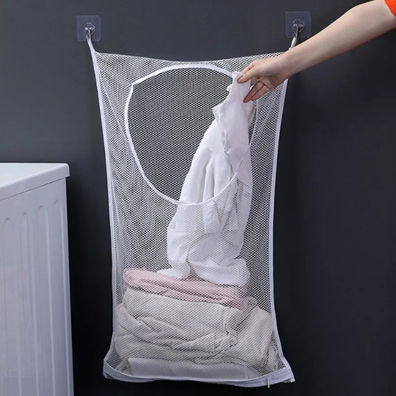 panier suspendu pour rangement de linge et jouets