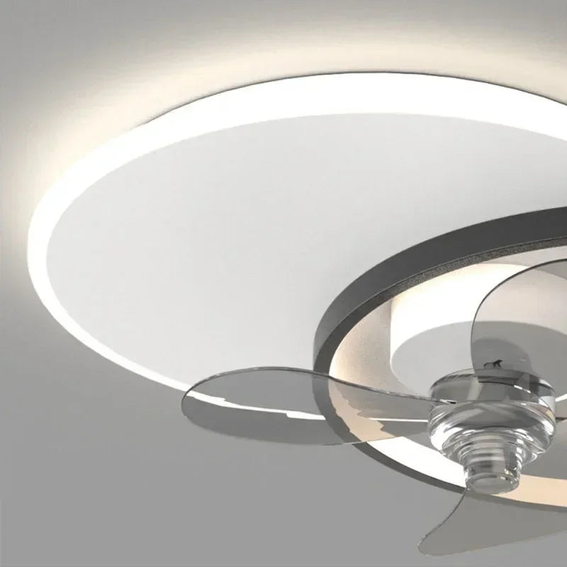 plafonnier ventilateur avec lumière à distance pour intérieur