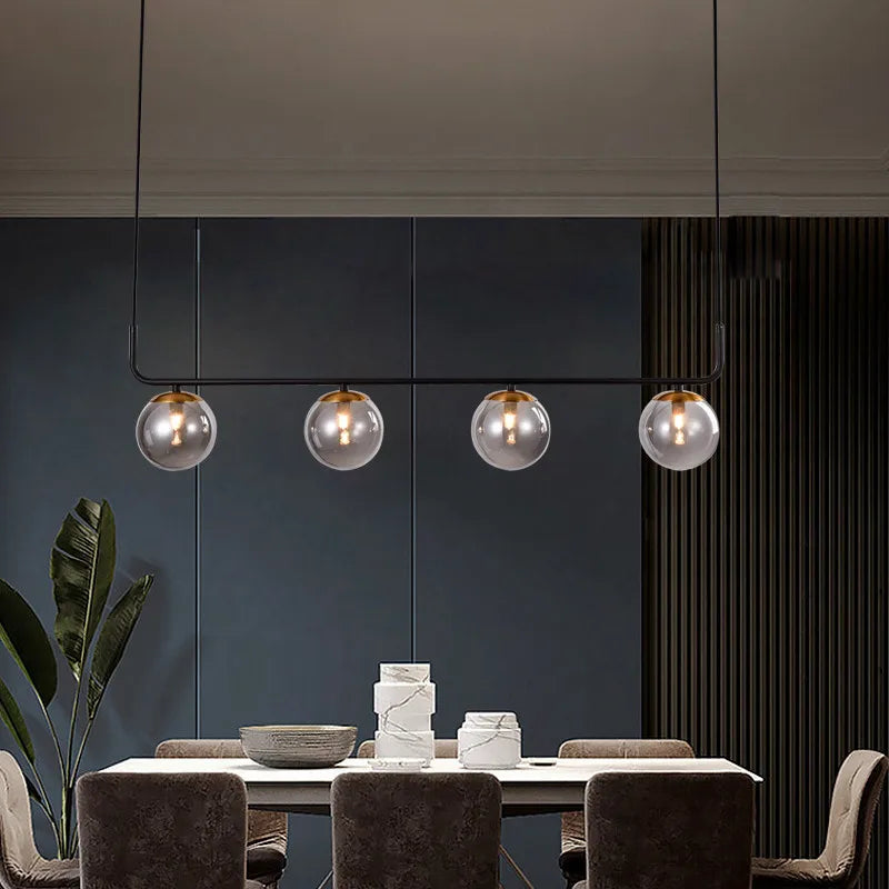 lustre moderne design nordique suspendu pour intérieur élégant