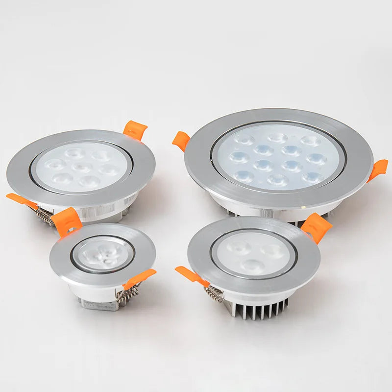 spot led encastrable pour éclairage intérieur moderne