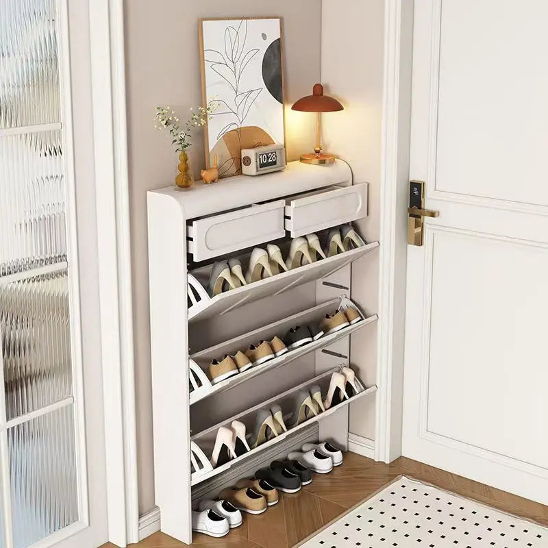 meuble à chaussures organisateur de rangement pratique pour la maison