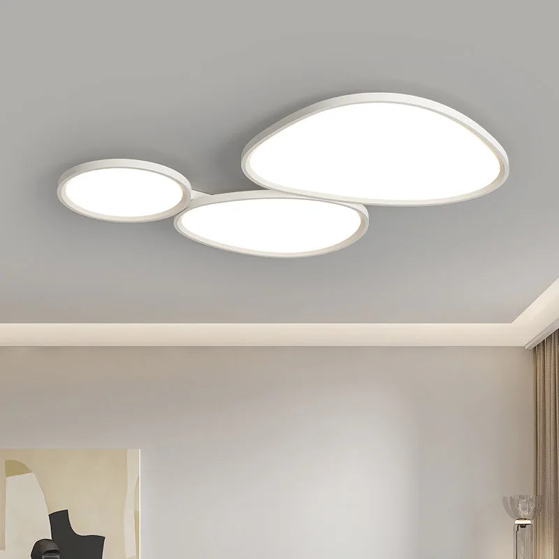 plafonnier led moderne à intensité variable pour intérieur décoratif