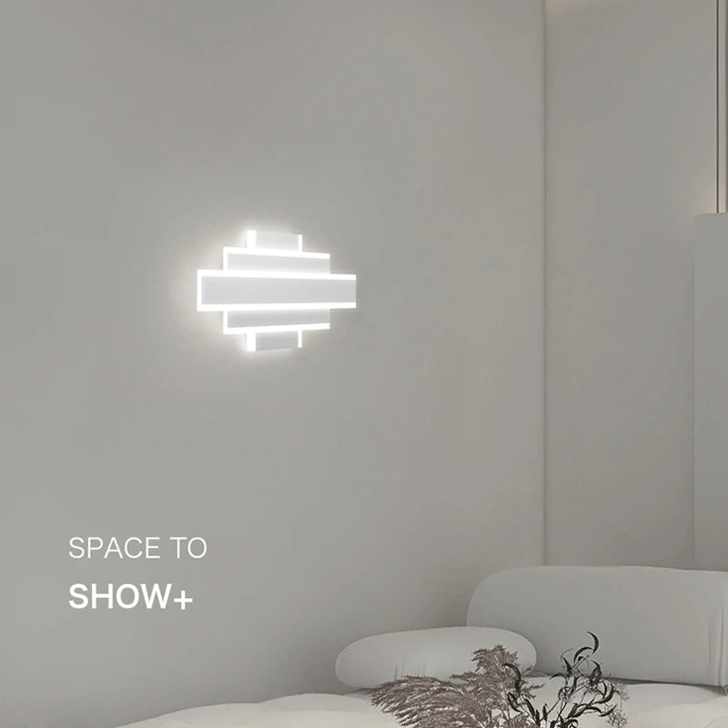 lampe de chevet nordique moderne minimaliste murale led