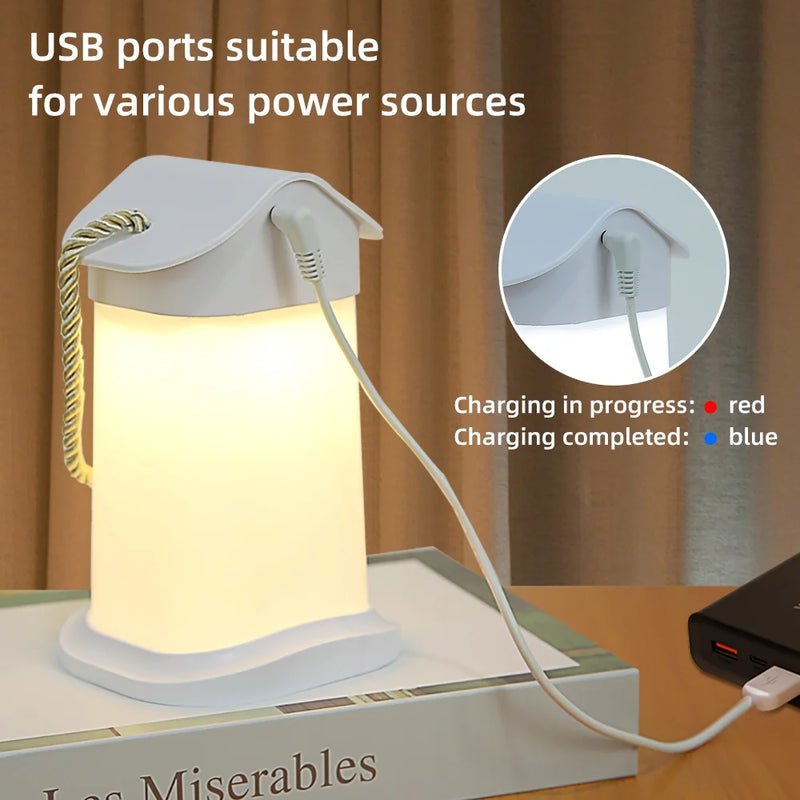 lampe de bureau tactile rechargeable pour enfant et éclairage de nuit