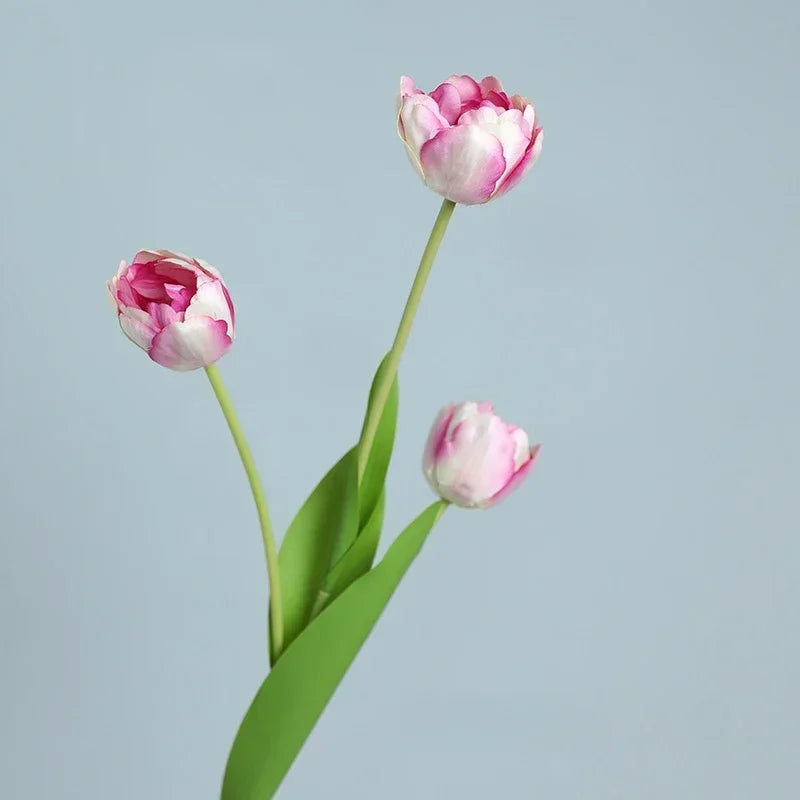 fleurs artificielles tulipes en soie décoratives pour toutes occasions