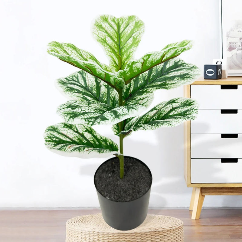 ficus lyrata plante artificielle décorative en pot pour intérieur