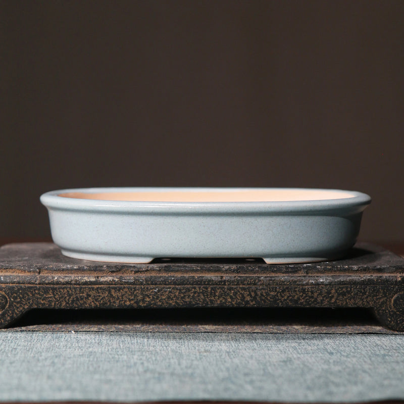 pot de fleurs rond en sable pour bonsaï rétro et succulentes