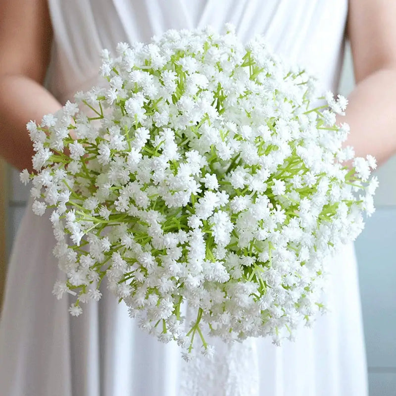 lot de bouquets de fleurs artificielles pour décoration festive et mariage