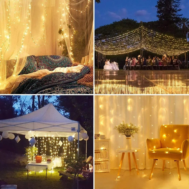 guirlande lumineuse LED pour Noël mariage et fêtes