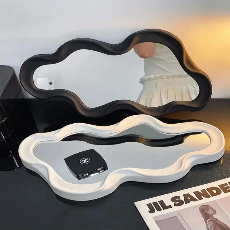 miroir nuage décoratif pour maquillage à suspendre