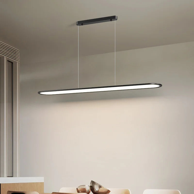 lustre led moderne et minimaliste pour décoration nordique