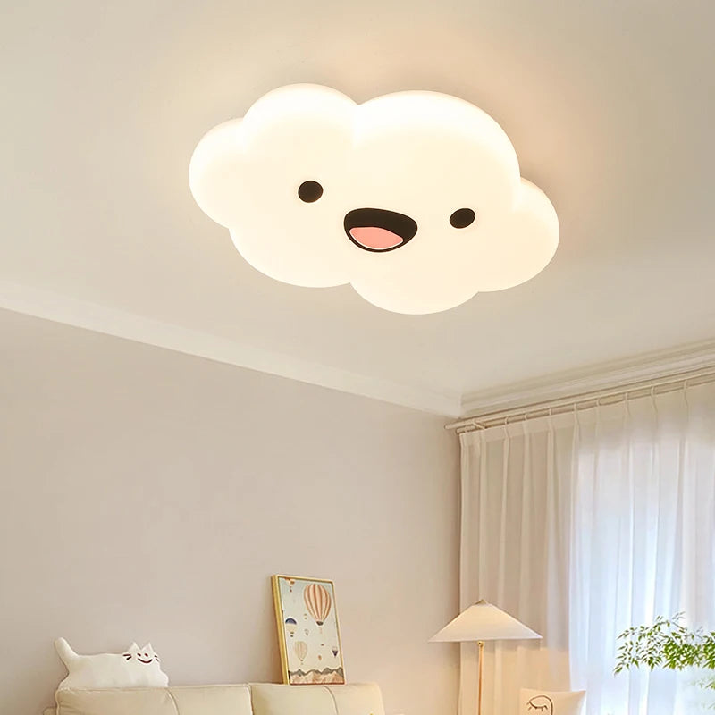 plafonnier moderne smiley visage pour éclairage intérieur