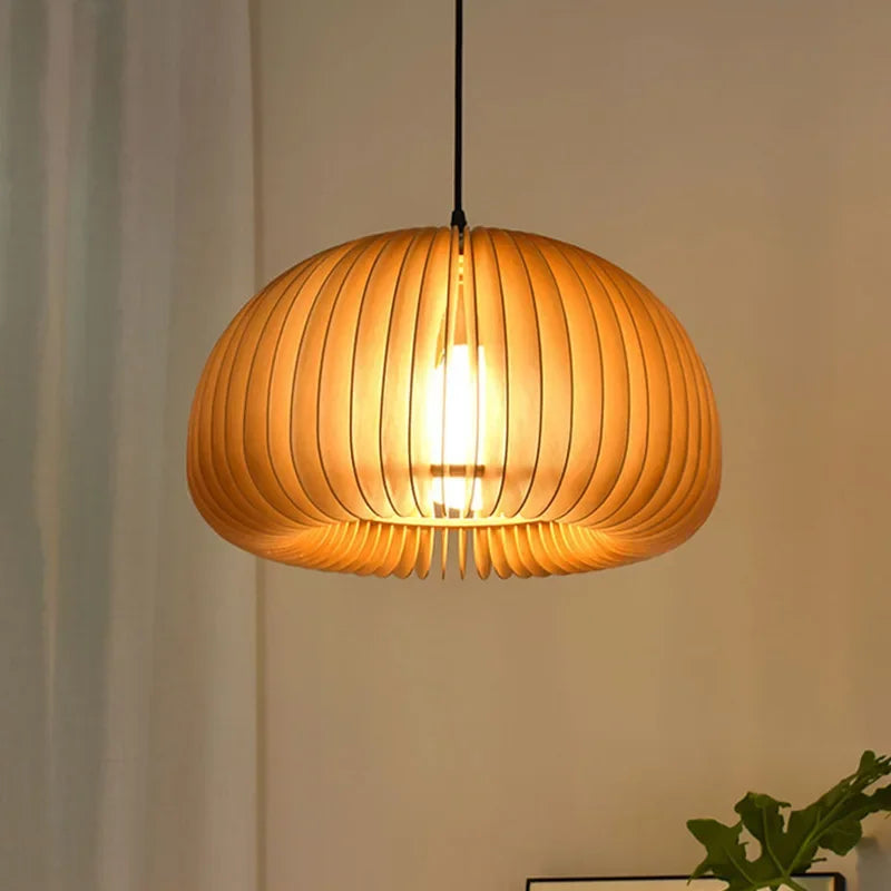 2024Modern Originality Decoration Pumpkin Lampshade Chandeliers For Dining Room Study Bedroom Chandeliers