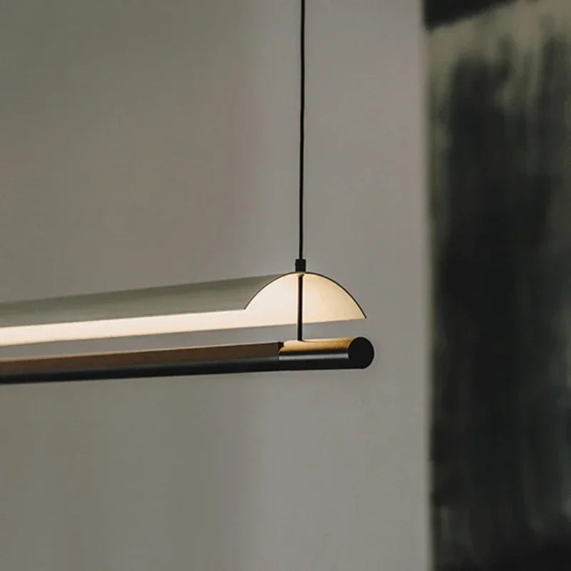 lustre minimaliste moderne nordique design led pour intérieur contemporain