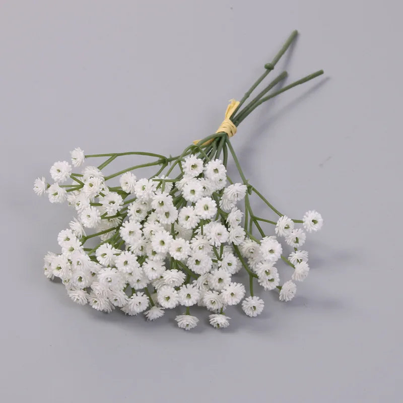 bouquet de gypsophile artificielle pour mariage et décoration créative