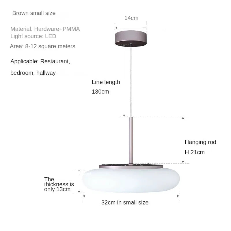 lustre circulaire à led moderne pour intérieur minimaliste