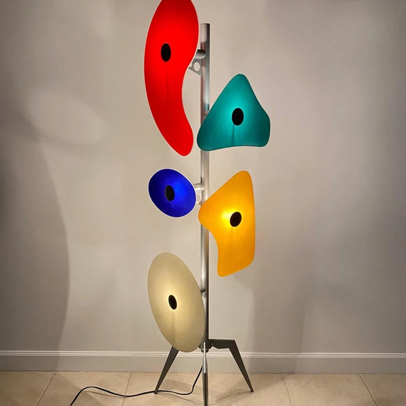 lampadaire design moderne en acrylique créatif pour intérieur