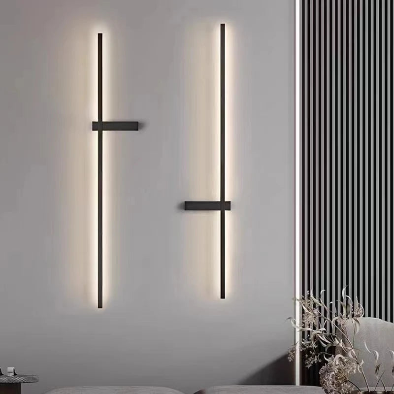 applique murale led minimaliste design artistique