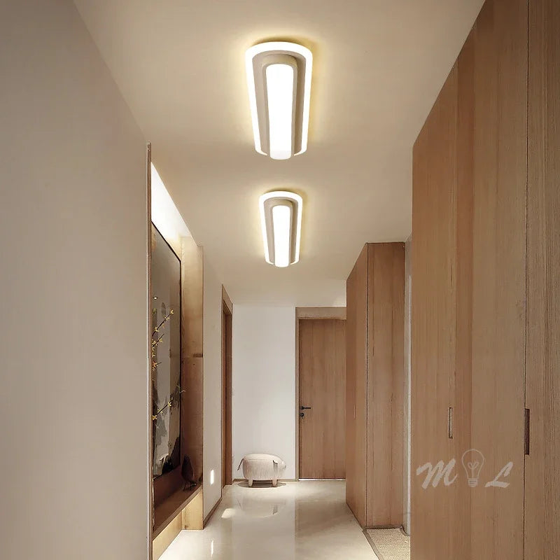 plafonnier moderne à led pour éclairage intérieur décoratif