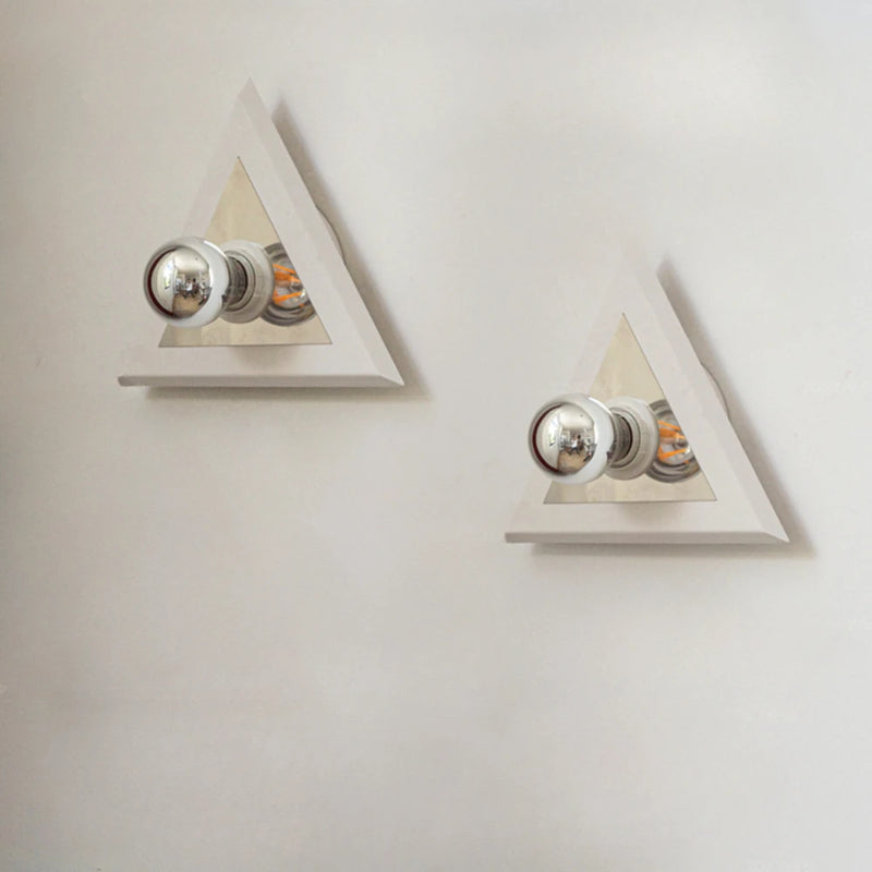 applique murale led triangulaire moderne pour décoration intérieure