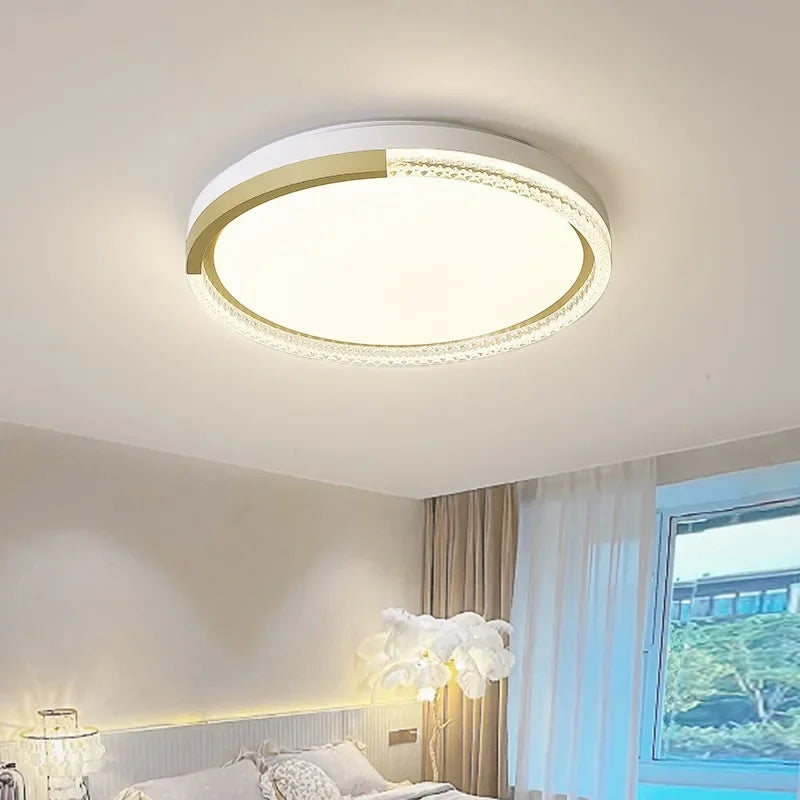 lustre moderne à leds pour décoration intérieure luminaire