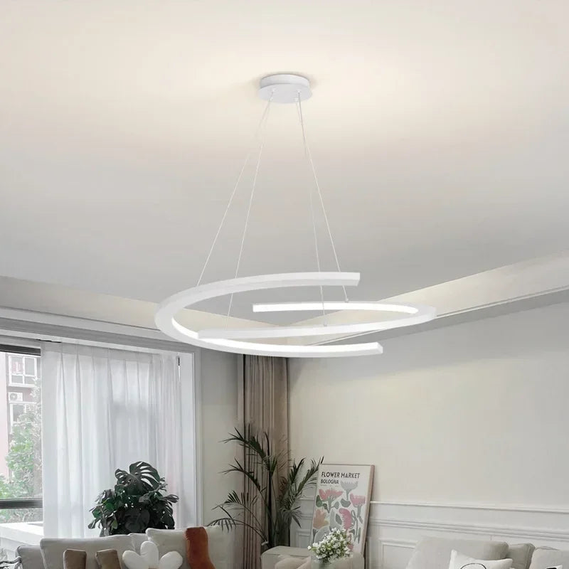 suspension à led moderne pour décoration intérieure élégante