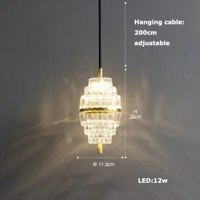 lustre moderne à LED pour un éclairage élégant et design