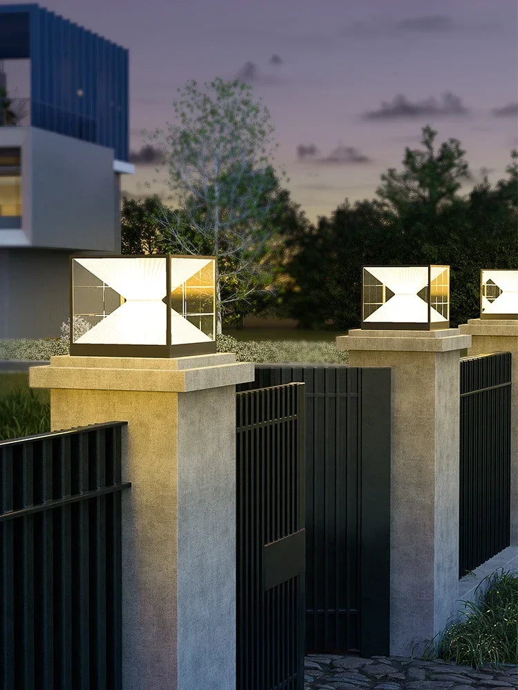 lampes solaires à led pour décoration extérieure de jardin