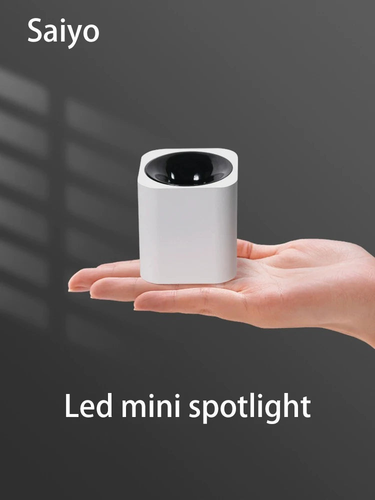 mini projecteur led anti-éblouissement monté en surface pour intérieur