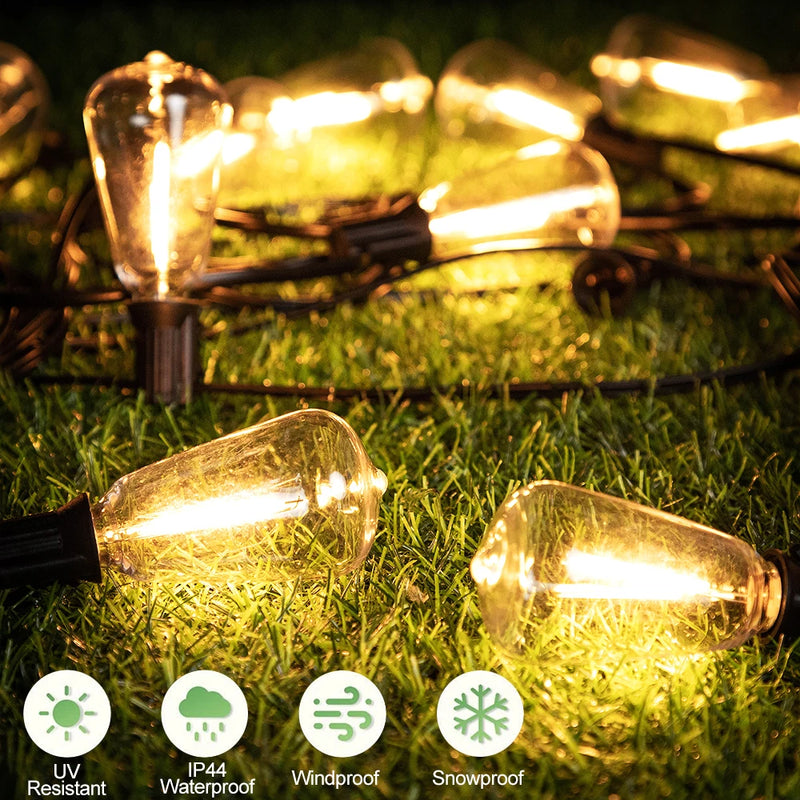 guirlande lumineuse led incassable pour extérieur éclairage festif et décoratif