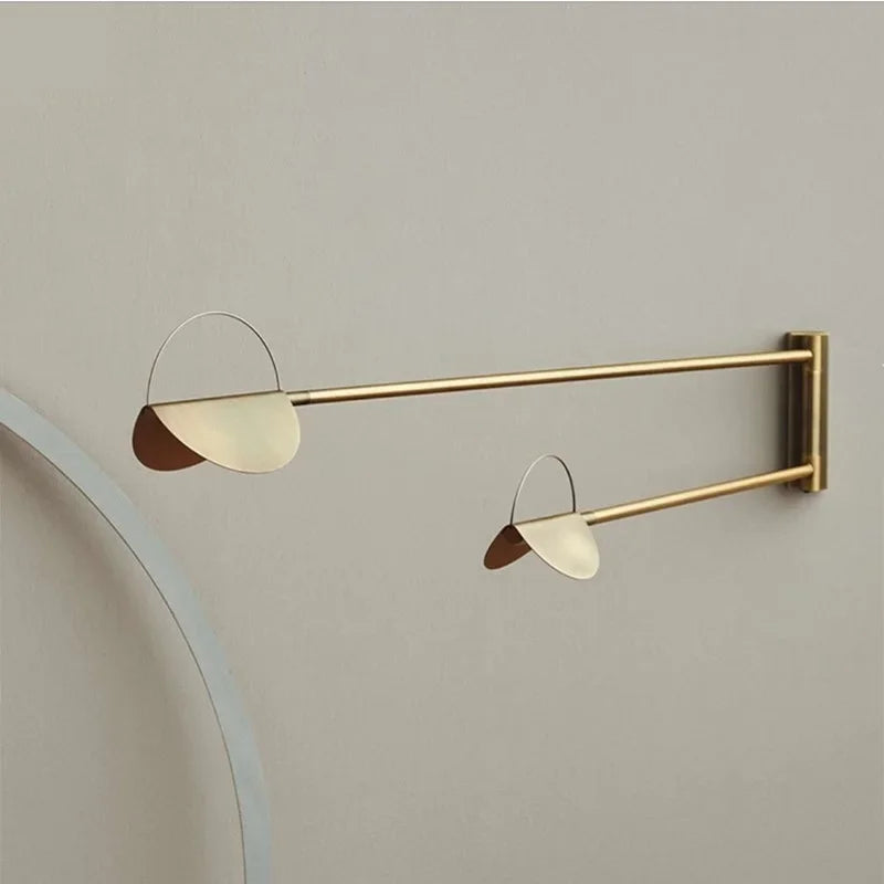 Italy Design Metal Wall Sconce Light Bedroom Beside Lamp