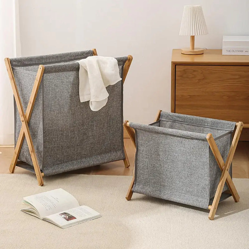 panier de rangement pliable grande capacité pour linge et accessoires