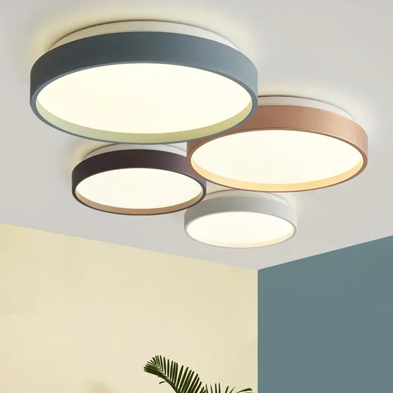 lustre moderne à leds pour intérieur décoratif