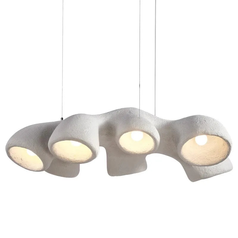 Nordic Pendant Lights Minimalist Resin Suspension Hanging Lamp For Living Room Dining Room Lobby