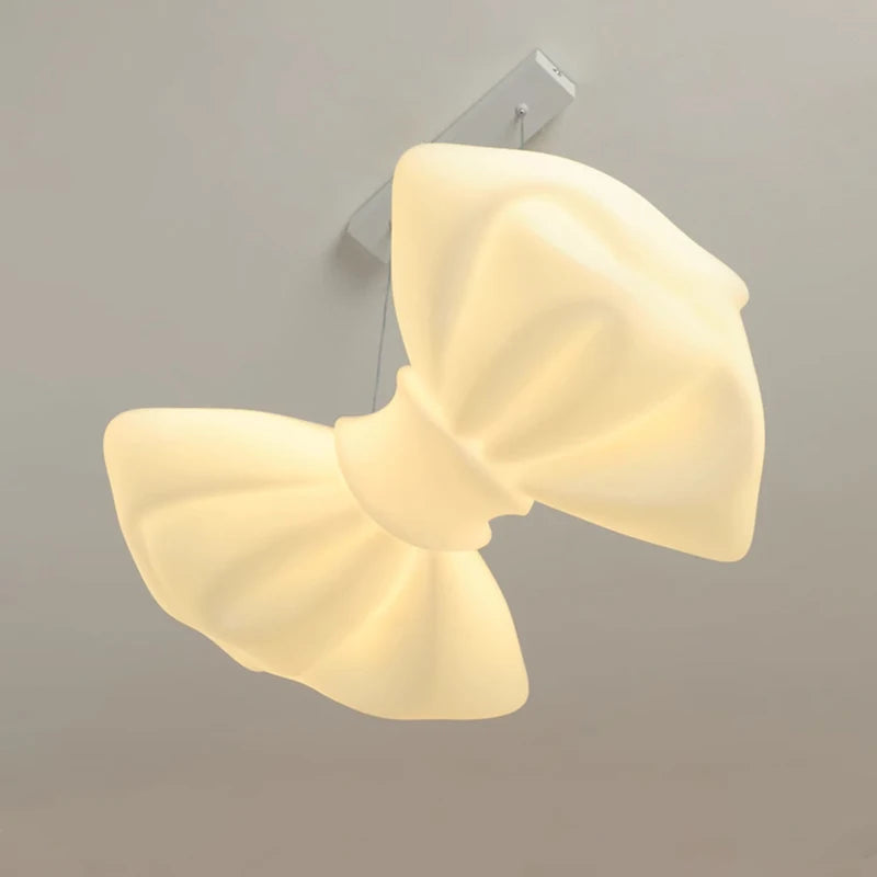 plafonnier led moderne à nœud papillon pour décoration intérieure enfant