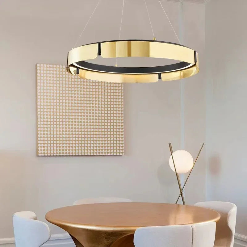 lustre led minimaliste moderne pour tables alimentaires lampes suspendues décor